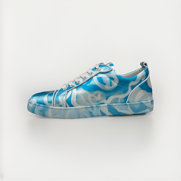 Christian Louboutin Satin Sneakers Mens Size 8.5 US